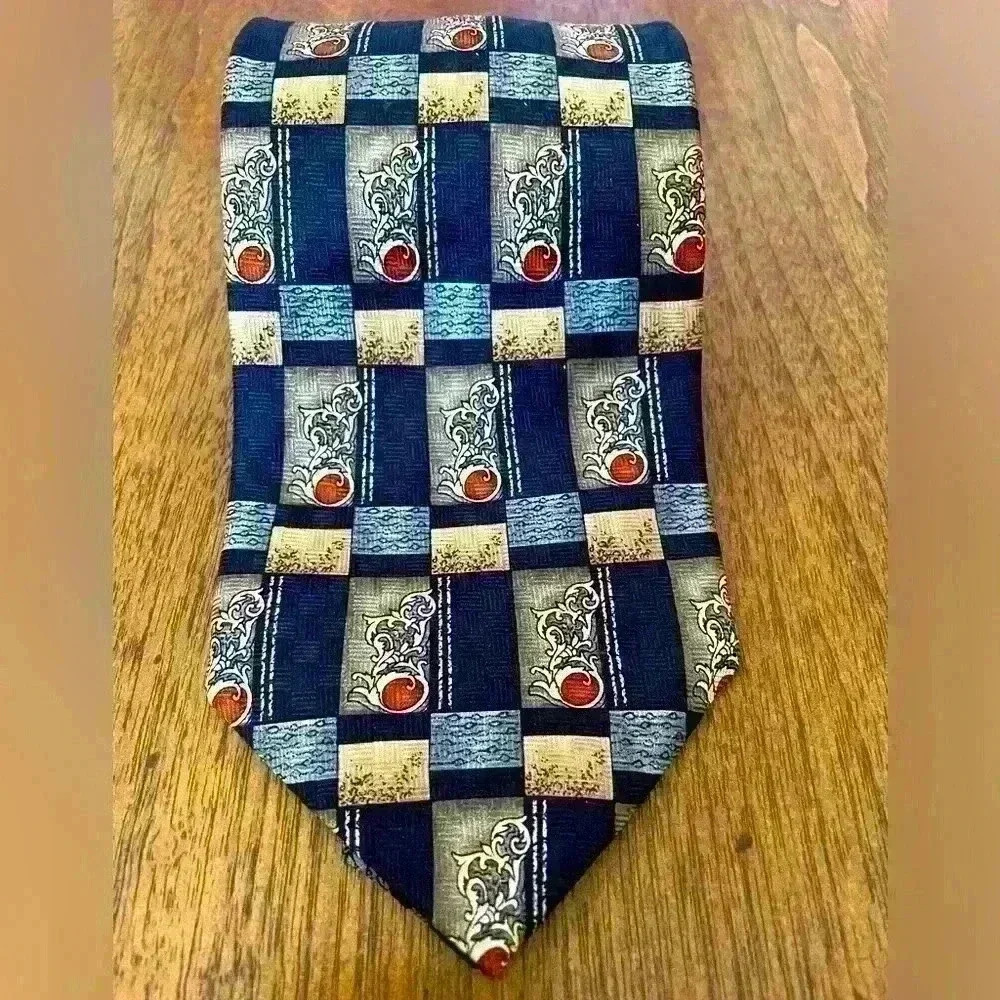 Christian Dior Vintage 100% Silk Men’s Tie